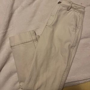 Madewell jeans - Ecru wideleg